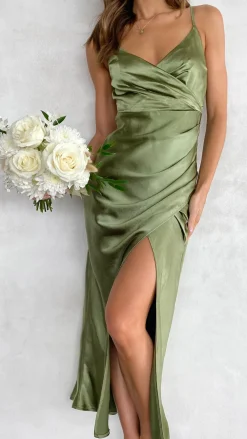 Alive Girl L'Amour|Dresses^Elsa Midi Dress - Olive