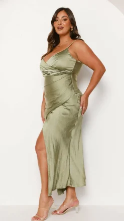 Alive Girl L'Amour|Dresses^Elsa Midi Dress - Olive