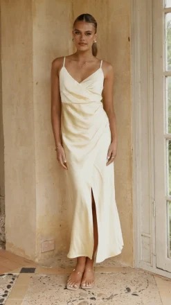 Alive Girl L'Amour|Dresses^Elsa Midi Dress - Yellow