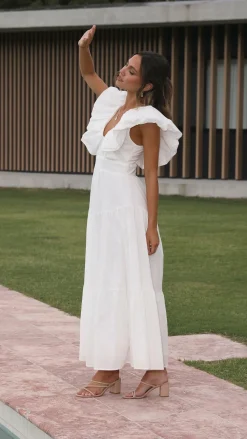 LILYWHYT Dresses|Maxi^Emma Maxi Dress - White