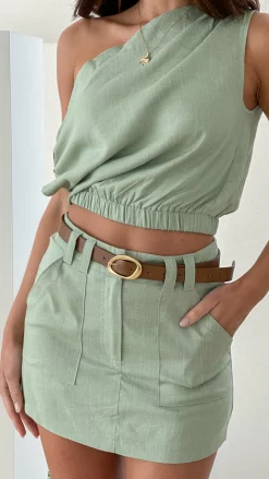 YH AND CO Sets|Tops^Emory Top - Sage