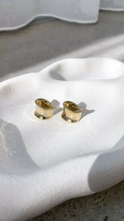 Your Accessory Shop Earrings|Hen'S Collection^Erin Hoop Earrings - Gold