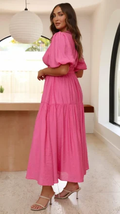 LILYWHYT Sale Dresses^Erin Midi Dress - Pink