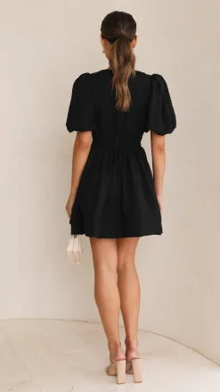 LILYWHYT Dresses|Mini^Erin Mini Dress - Black