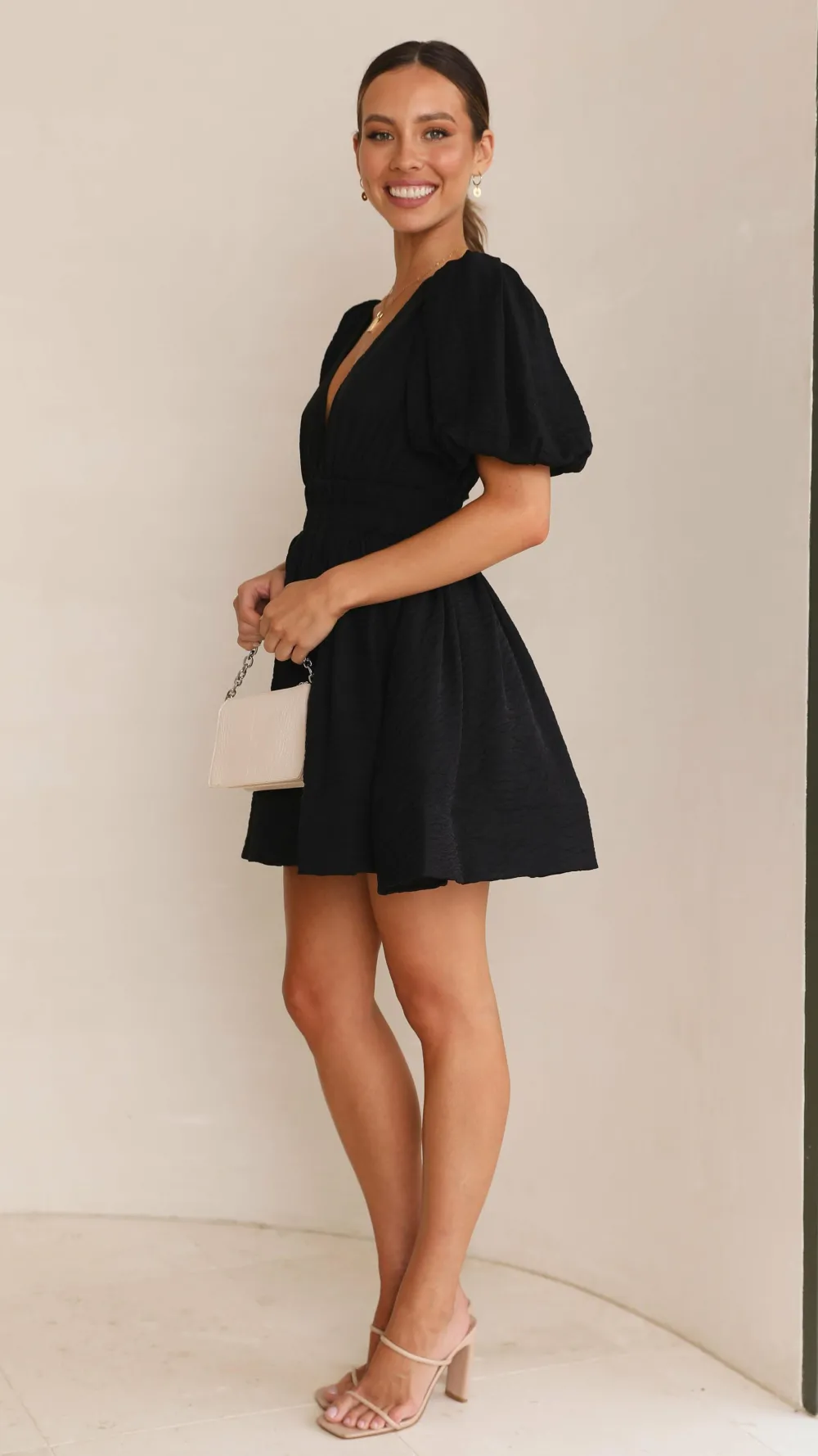 LILYWHYT Dresses|Mini^Erin Mini Dress - Black