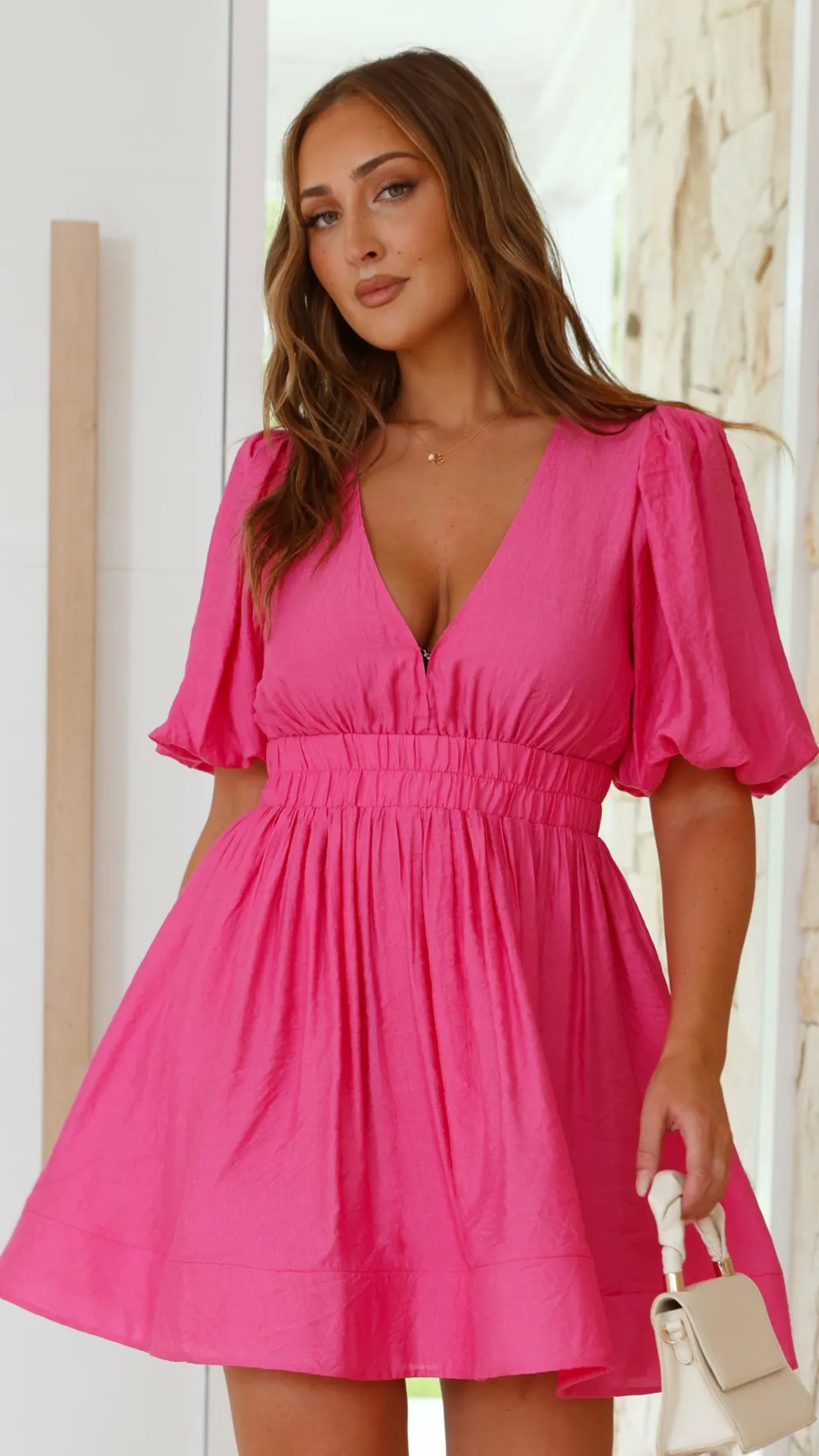 LILYWHYT Sale Dresses^Erin Mini Dress - Pink