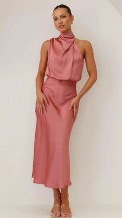 Alive Girl Je T'Aime|Dresses^Esther Maxi Dress - Baked Rose