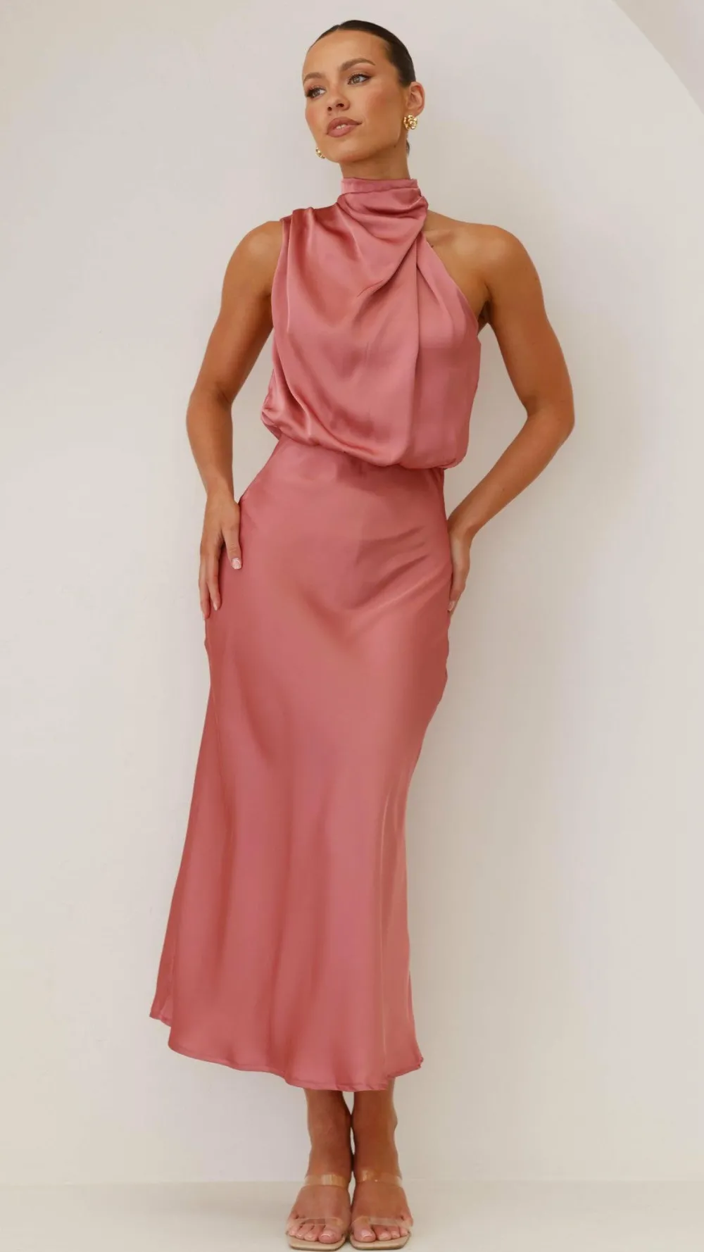 Alive Girl Je T'Aime|Dresses^Esther Maxi Dress - Baked Rose