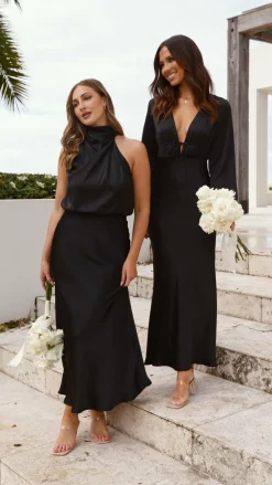 Alive Girl Je T'Aime|Dresses^Esther Maxi Dress - Black