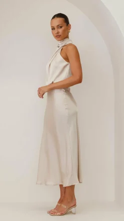 Alive Girl Je T'Aime|Dresses^Esther Maxi Dress - Champagne
