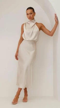 Alive Girl Je T'Aime|Dresses^Esther Maxi Dress - Champagne