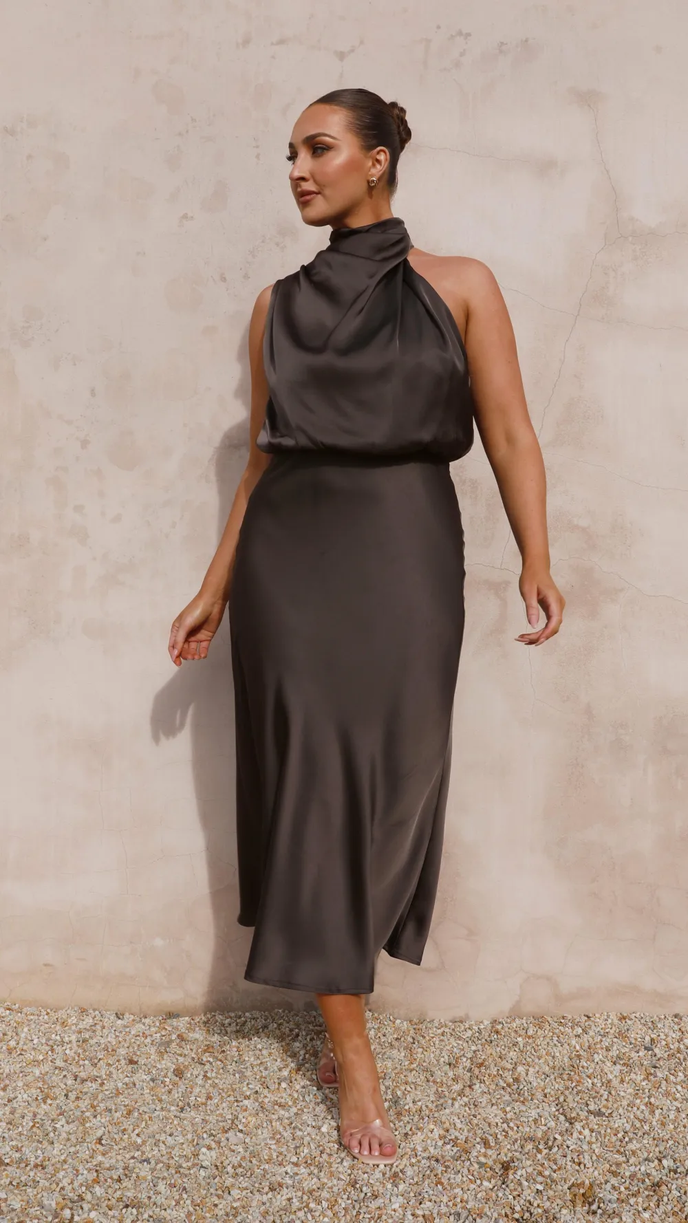 Alive Girl Je T'Aime|Dresses^Esther Maxi Dress - Espresso