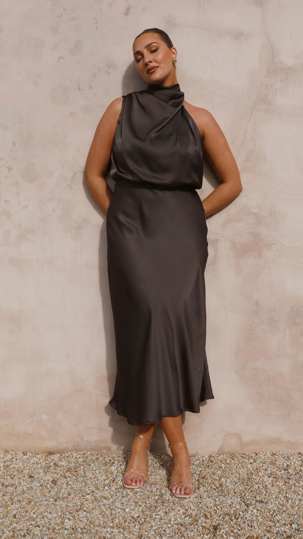 Alive Girl Je T'Aime|Dresses^Esther Maxi Dress - Espresso