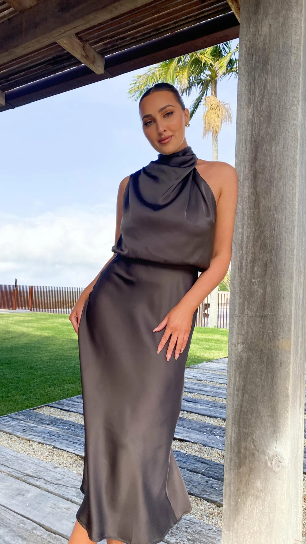 Alive Girl Je T'Aime|Dresses^Esther Maxi Dress - Espresso