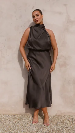 Alive Girl Je T'Aime|Dresses^Esther Maxi Dress - Espresso