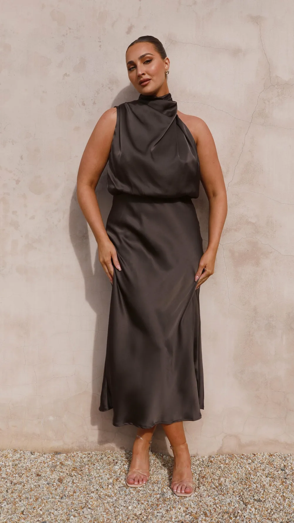 Alive Girl Je T'Aime|Dresses^Esther Maxi Dress - Espresso