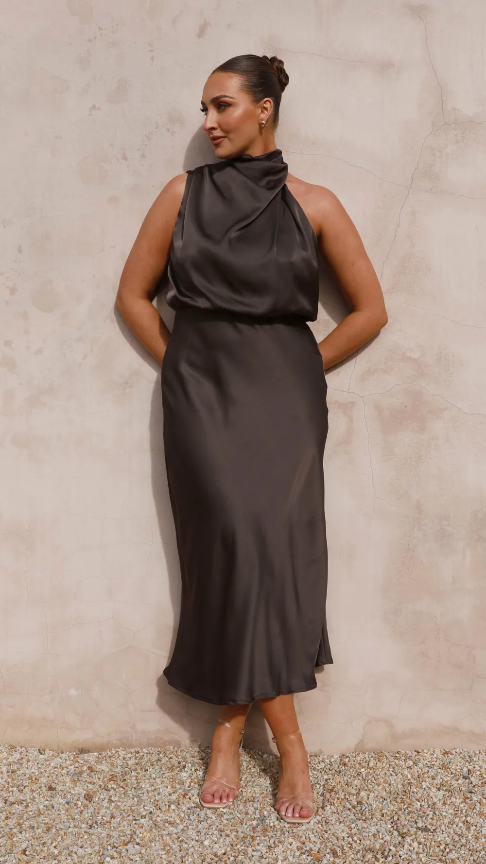 Alive Girl Je T'Aime|Dresses^Esther Maxi Dress - Espresso