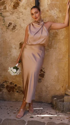 Alive Girl Je T'Aime|Dresses^Esther Maxi Dress - Latte