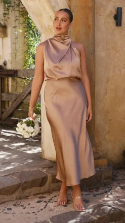 Alive Girl Je T'Aime|Dresses^Esther Maxi Dress - Latte