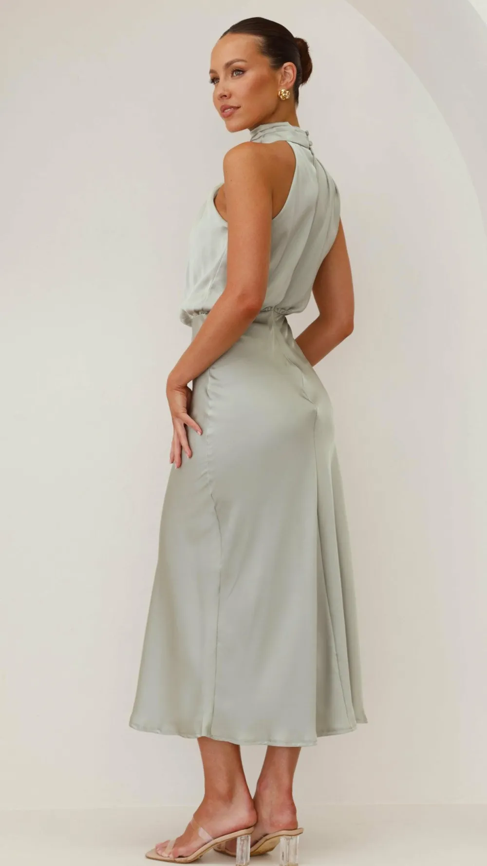 Alive Girl Je T'Aime|Dresses^Esther Maxi Dress - Olive