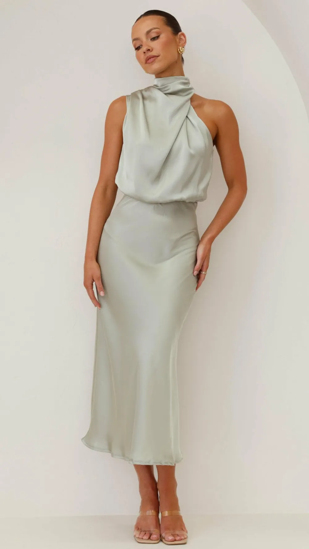Alive Girl Je T'Aime|Dresses^Esther Maxi Dress - Olive