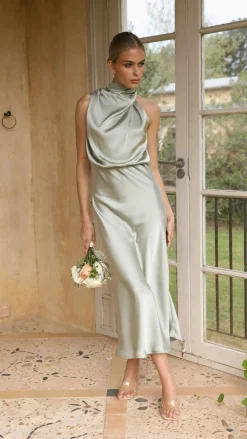 Alive Girl Je T'Aime|Dresses^Esther Maxi Dress - Olive