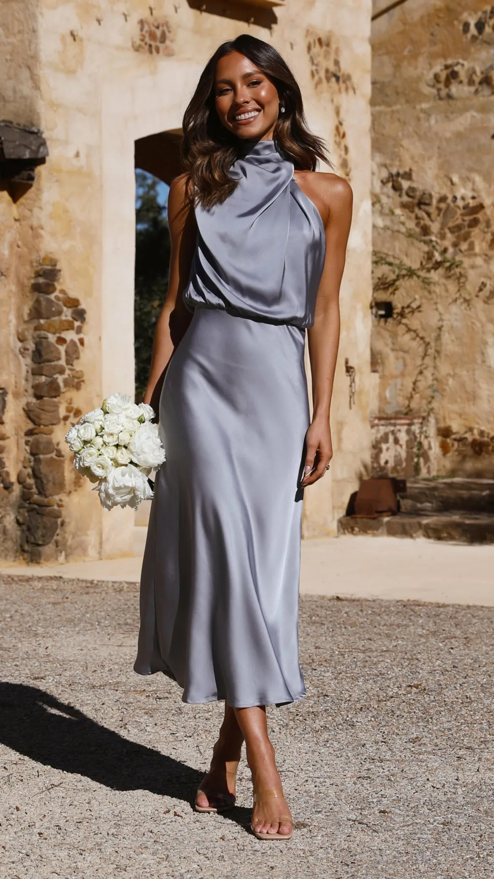 Alive Girl Je T'Aime|Dresses^Esther Maxi Dress - Steel Blue
