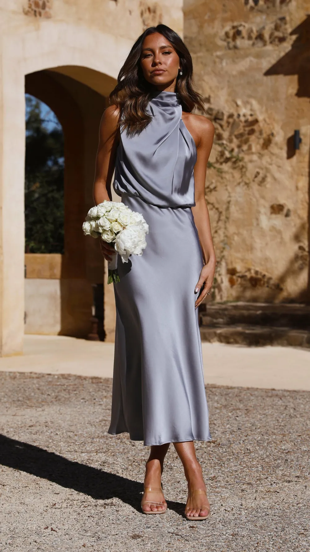 Alive Girl Je T'Aime|Dresses^Esther Maxi Dress - Steel Blue