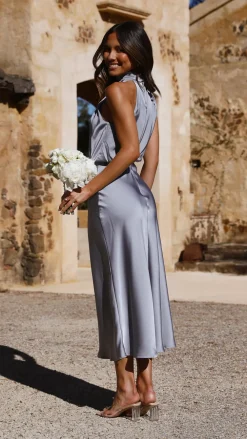 Alive Girl Je T'Aime|Dresses^Esther Maxi Dress - Steel Blue