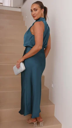Alive Girl Sale Evening|Sale Dresses^Esther Maxi Dress - Teal