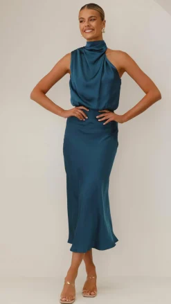 Alive Girl Sale Evening|Sale Dresses^Esther Maxi Dress - Teal