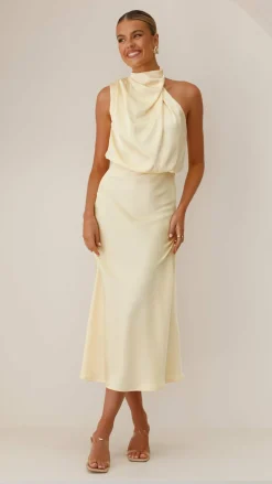 Alive Girl Je T'Aime|Dresses^Esther Maxi Dress - Yellow