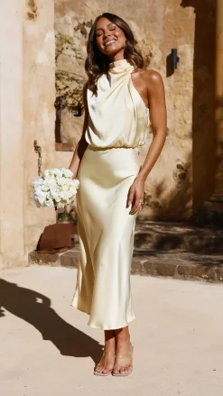 Alive Girl Je T'Aime|Dresses^Esther Maxi Dress - Yellow