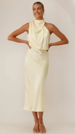 Alive Girl Je T'Aime|Dresses^Esther Maxi Dress - Yellow