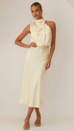 Alive Girl Je T'Aime|Dresses^Esther Maxi Dress - Yellow