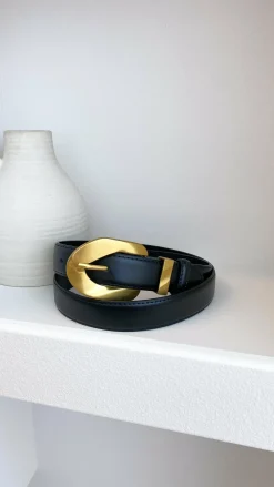 Your Accessory Shop Belts|The Denim Edit^Evelyn Belt - Black
