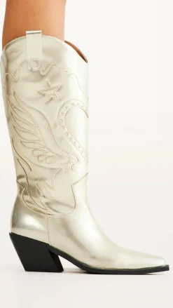 Billini Billini^Everlyn Boots - Gold Metallic