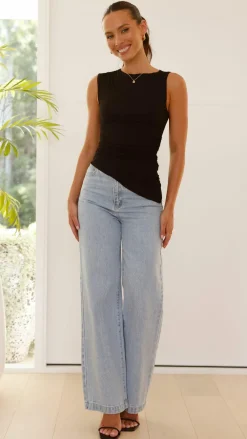 YH AND CO Tops^Faraday Top - Black