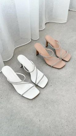 Billini Billini^Femi Heel - White Diamante