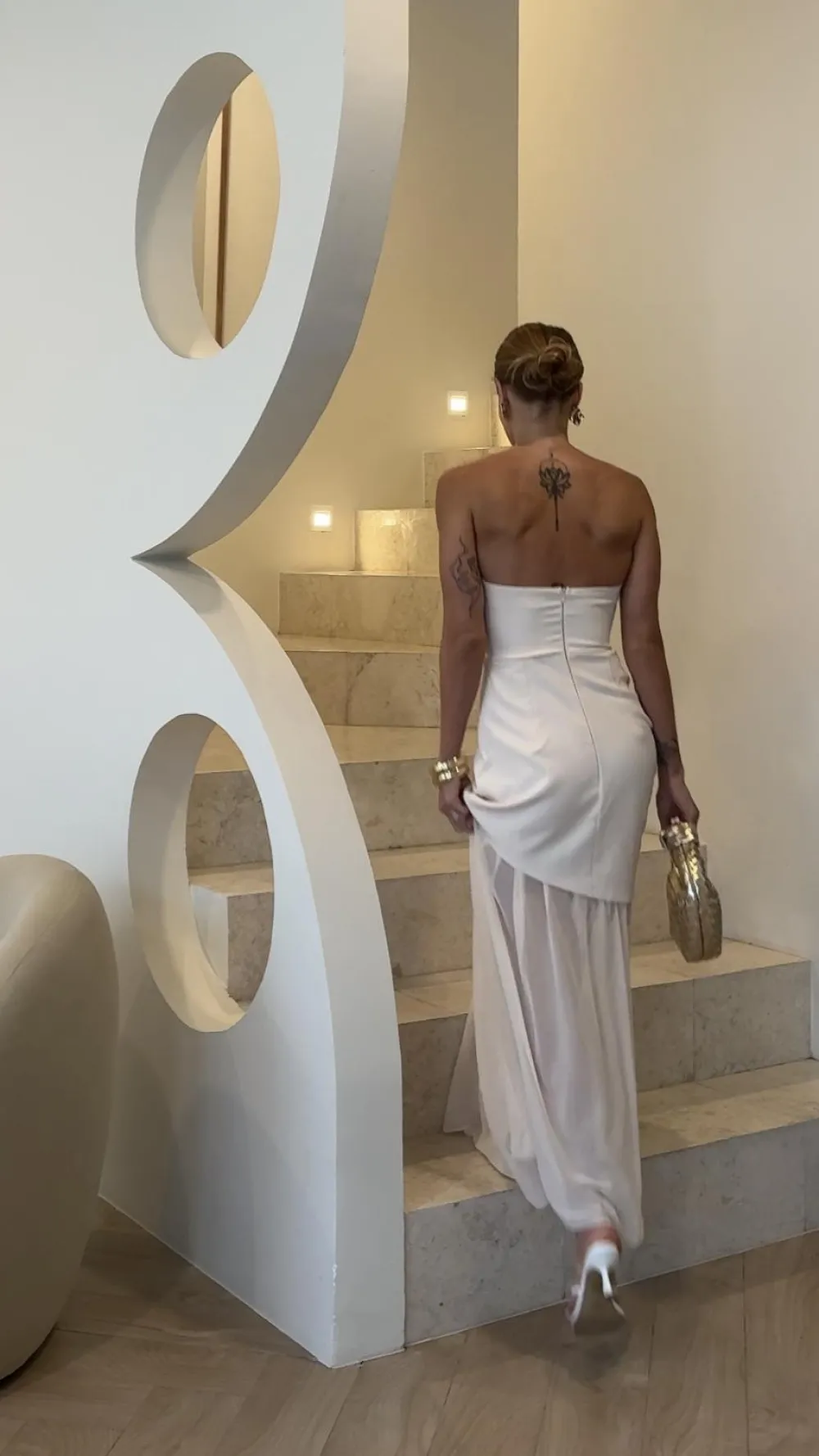 SASHA (BNE) Hen'S Collection|Dresses^Fenella Asymmetrical Maxi Dress - White