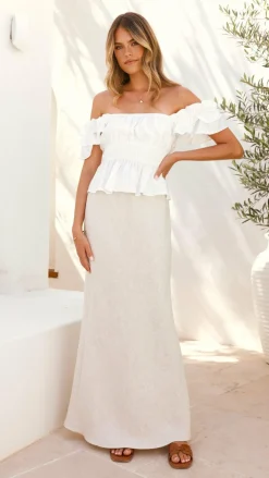 Style State Tops^Fifi Top - White