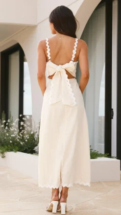 LILYWHYT Dresses|Maxi^Fiora Maxi Dress - Oat