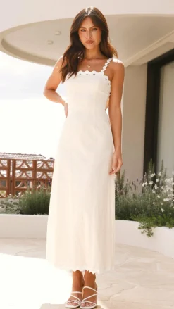 LILYWHYT Dresses|Maxi^Fiora Maxi Dress - Oat