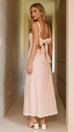 LILYWHYT Dresses|Maxi^Fiora Maxi Dress - Pink