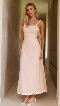 LILYWHYT Dresses|Maxi^Fiora Maxi Dress - Pink