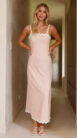 LILYWHYT Dresses|Maxi^Fiora Maxi Dress - Pink