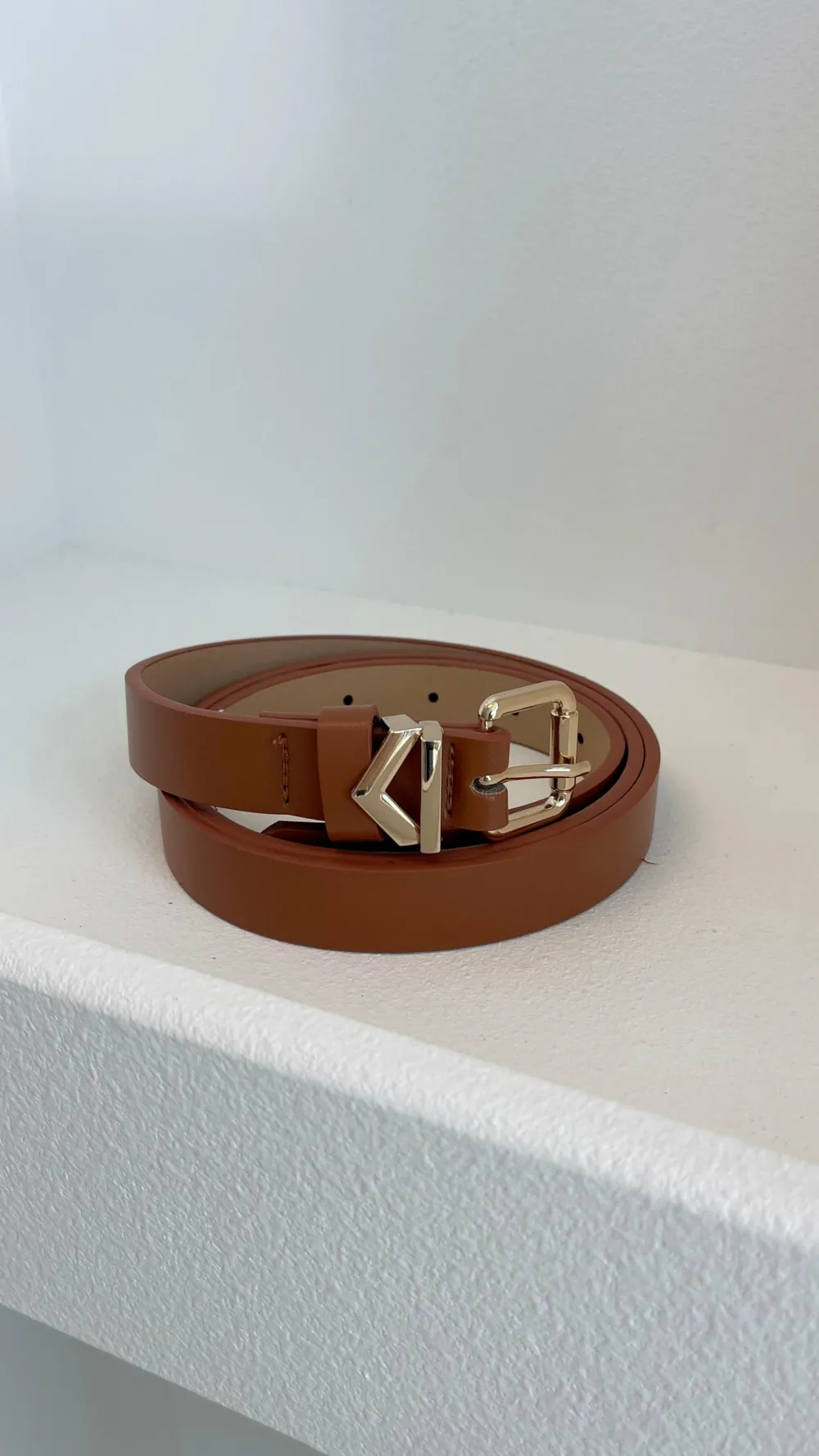 Morgan and Taylor Belts^Fleur Belt - Brown