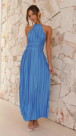 Slide Show Dresses|Maxi^Frances Maxi Dress - Blue