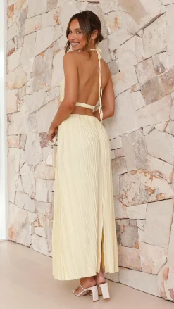 Slide Show Dresses|Maxi^Frances Maxi Dress - Yellow