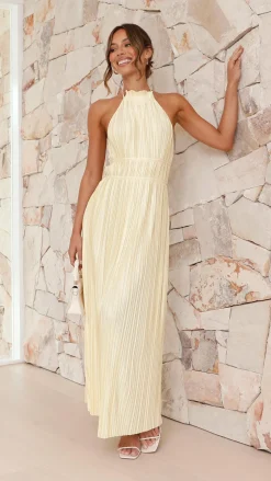 Slide Show Dresses|Maxi^Frances Maxi Dress - Yellow